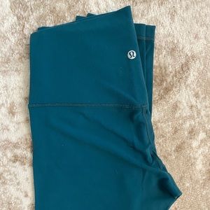 Lululemon align leggings teal